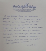 Ayla hoca sayesinde