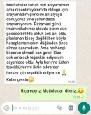 Herhangi bir sorun olmadı, kan geldi