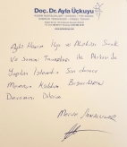 Ayla Hanım ilgi ve alakası sıcacık ve samimi