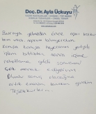 Olumlu sonuç olacağına artık eminim.