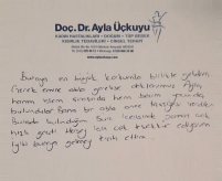 Büyük korkumla birlikte gelmiştim.