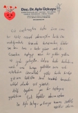 Cesaretimi toplayıp uzun bir yoldan geldim.