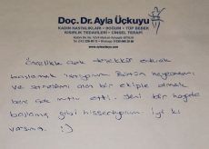 Yeni bir hayata başlamış gibi hissediyorum.